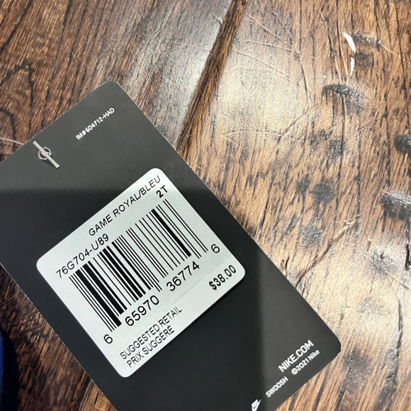 Nike joggers - 2T - new with tags - Picture 3 of 3